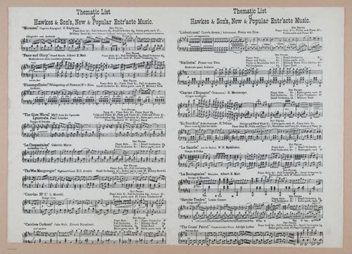 E300 - Sheet Music Scottish Lancers - i6593