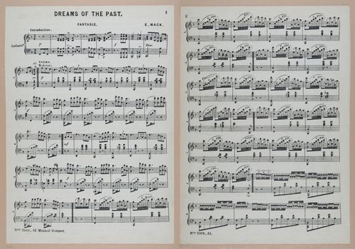 E300 - Sheet Music Scottish Lancers - i6596-6597