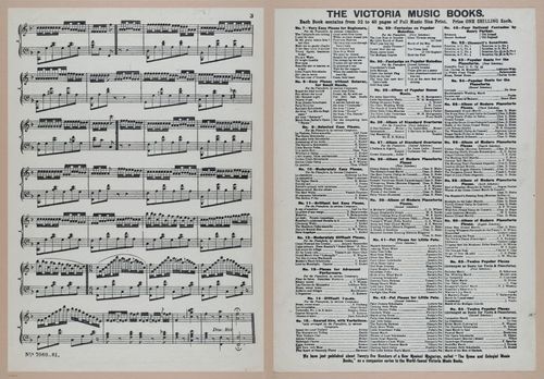 E300 - Sheet Music Scottish Lancers - i6598-6599