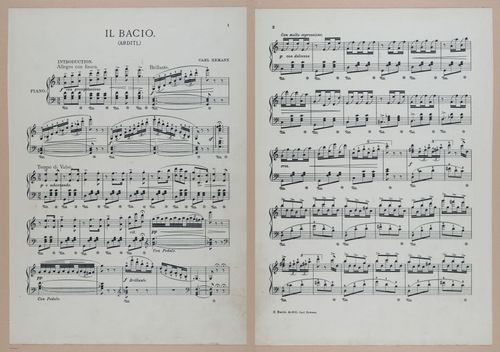 E300 - Sheet Music Scottish Lancers - i6602-6603