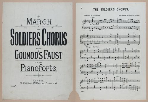 E300 - Sheet Music Scottish Lancers - i6626-6627