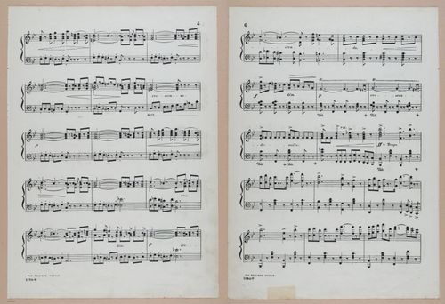 E300 - Sheet Music Scottish Lancers - i6630-6631
