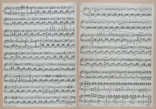 E300 - Sheet Music Scottish Lancers - i6657-6658