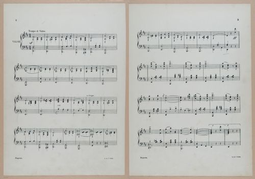 E300 - Sheet Music Scottish Lancers - i6669-6670