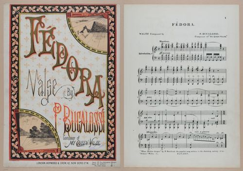 E300 - Sheet Music Scottish Lancers - i6677-6678