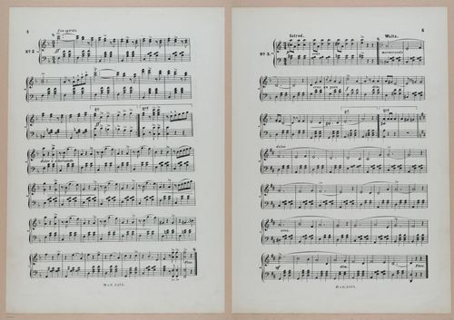 E300 - Sheet Music Scottish Lancers - i6681-6682