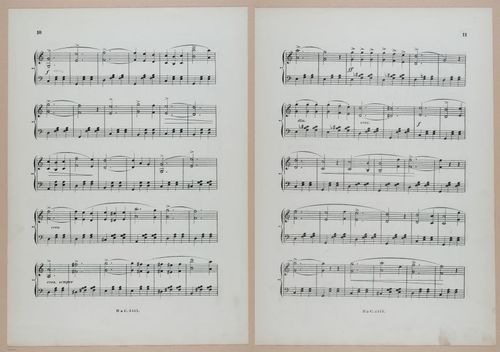 E300 - Sheet Music Scottish Lancers - i6687-6688