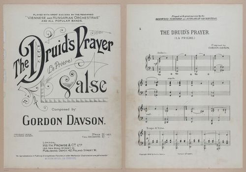 E300 - Sheet Music Scottish Lancers - i6703-6704