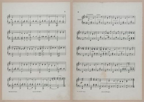 E300 - Sheet Music Scottish Lancers - i6707-6708