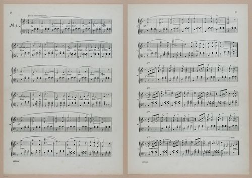 E300 - Sheet Music Scottish Lancers - i6713-6714