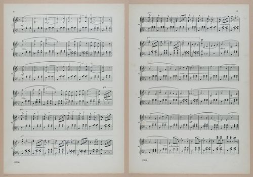 E300 - Sheet Music Scottish Lancers - i6719-6720