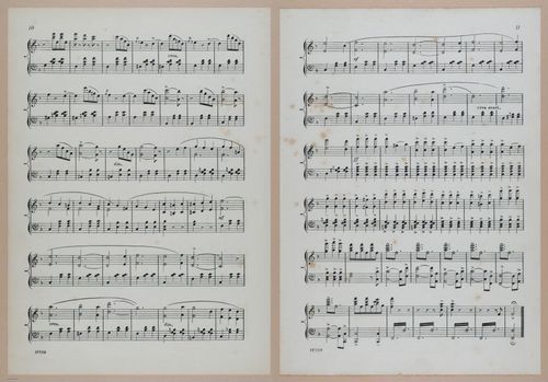 E300 - Sheet Music Scottish Lancers - i6721-6722