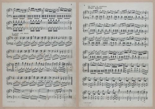 E300 - Sheet Music Scottish Lancers - i6726-6727