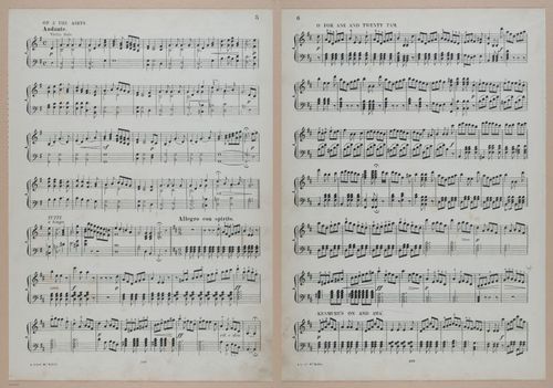 E300 - Sheet Music Scottish Lancers - i6728-6729
