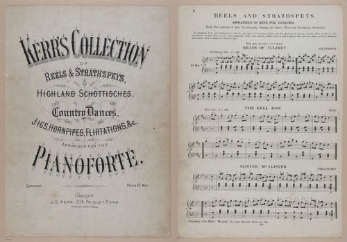 E300 - Sheet Music Scottish Lancers - i6734-6735