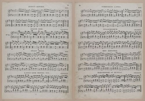 E300 - Sheet Music Scottish Lancers - i6742-6743