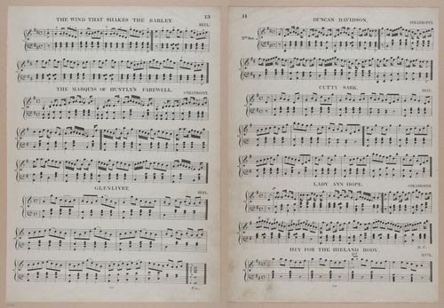 E300 - Sheet Music Scottish Lancers - i6746-6747