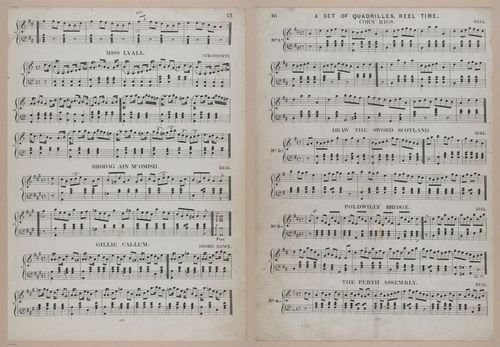 E300 - Sheet Music Scottish Lancers - i6748-6749