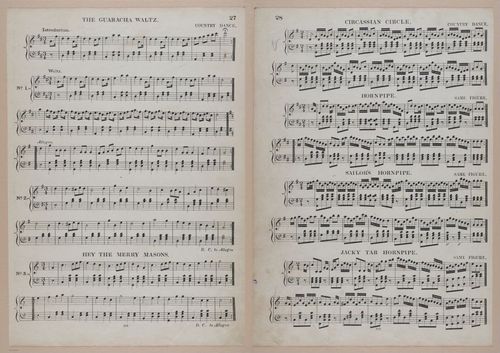 E300 - Sheet Music Scottish Lancers - i6760-6761