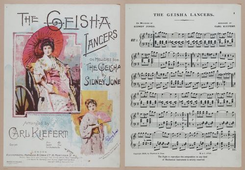 E300 - Sheet Music Scottish Lancers - i6772-6773