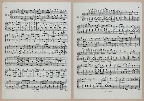 E300 - Sheet Music Scottish Lancers - i6774-6775