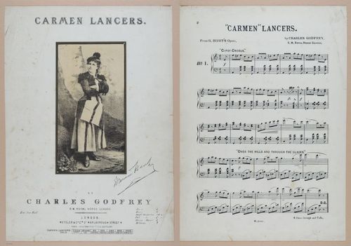 E300 - Sheet Music Scottish Lancers - i6792-6793