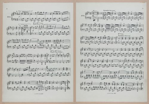 E300 - Sheet Music Scottish Lancers - i6814-6815