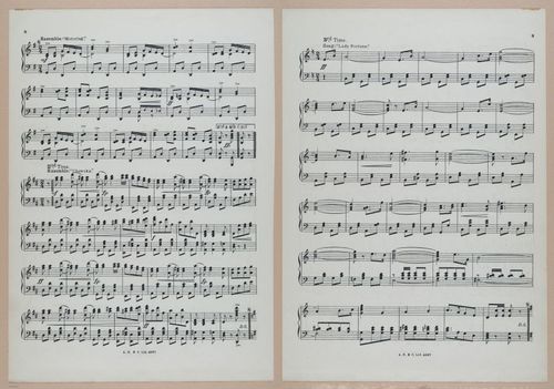E300 - Sheet Music Scottish Lancers - i6816-6817