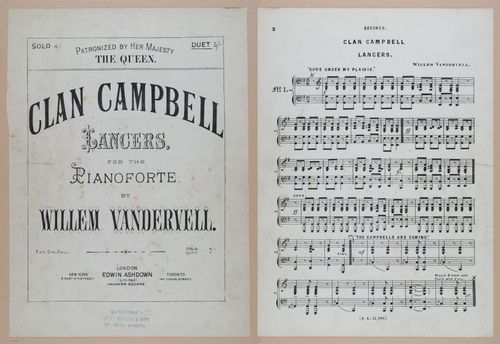 E300 - Sheet Music Scottish Lancers - i6821-6822