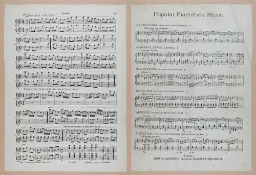 E300 - Sheet Music Scottish Lancers - i6835-6836