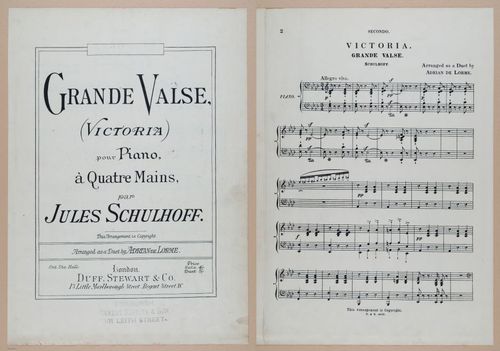 E300 - Sheet Music Scottish Lancers - i6837-6838
