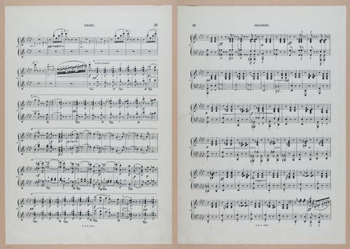 E300 - Sheet Music Scottish Lancers - i6851-6852