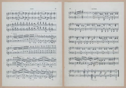 E300 - Sheet Music Scottish Lancers - i6853-6854
