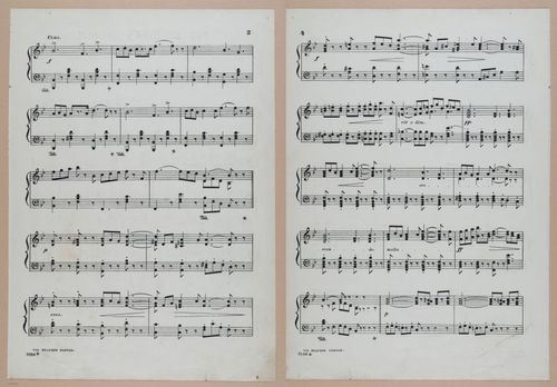 E300 - Sheet Music Scottish Lancers - i6628-6629