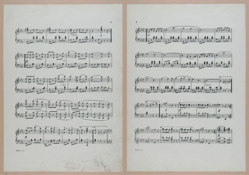 E300 - Sheet Music Scottish Lancers - i6636-6637