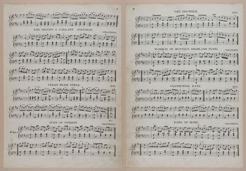 E300 - Sheet Music Scottish Lancers - i6740-6741