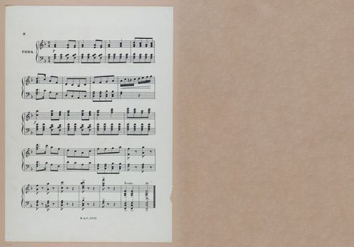 E300 - Sheet Music Scottish Lancers - i6780