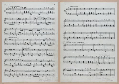 E300 - Sheet Music Scottish Lancers - i6783-6784