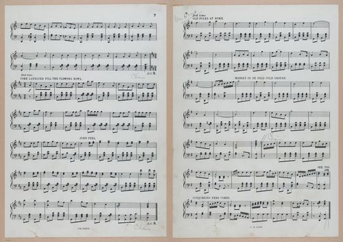 E300 - Sheet Music Scottish Lancers - i6787-6788
