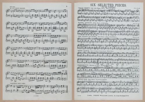 E300 - Sheet Music Scottish Lancers - i6789-6790