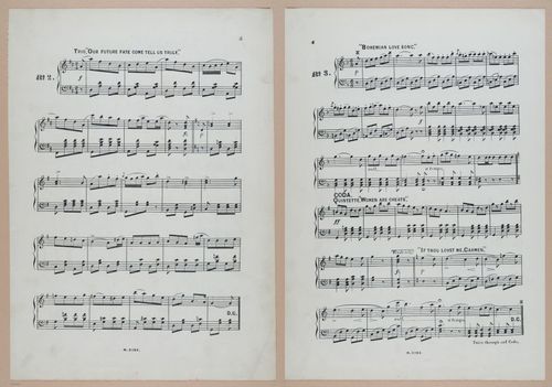 E300 - Sheet Music Scottish Lancers - i6794-6795