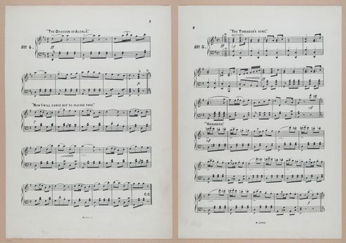 E300 - Sheet Music Scottish Lancers - i6796-6797