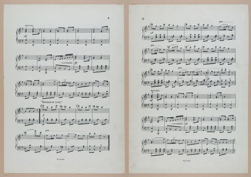 E300 - Sheet Music Scottish Lancers - i6800-6801