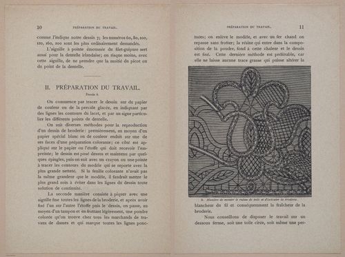 E304 - Traite de la Dentelle Irlandaise (Irish Lace Patterns) 1870 - 7374-7375