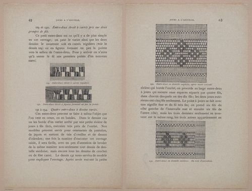 E304 - Traite de la Dentelle Irlandaise (Irish Lace Patterns) 1870 - 7426-7427