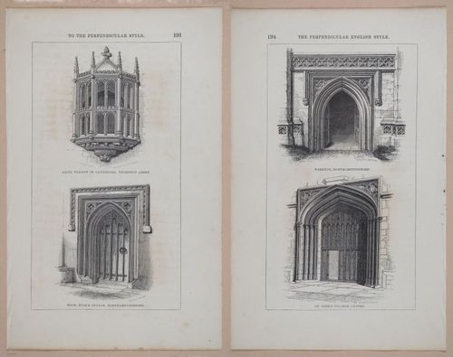 E305 - Architecture in England - i7629-7631