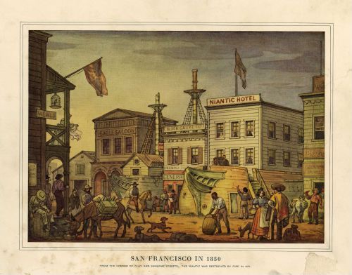 San Francisco Hotel Niantic - 1850