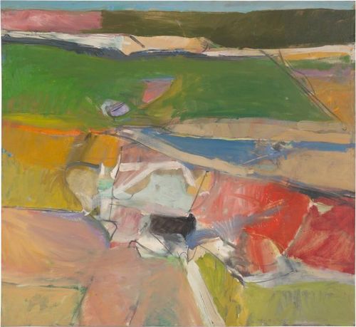 E264 - Berkeley #44, Richard Diebenkorn, 1955 - from Louise Rogers