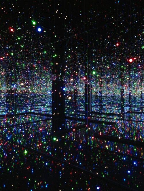 Infinity Mirrored Room — Filled with the Brilliance of Life, Yayoi Kusama, 2012 - from Pam Stone