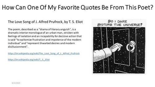 E51 - Prufrock